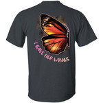I Gave Her Wings Butterfly Best Friend Couple Print On Back Hoodie – Bestie Matching Sweatshirt – Long Sleeve