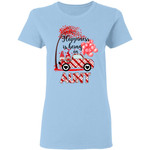 Gnomes Holding Hearts Happiness is being an Aunt Valentine’s Day Gift Shirt