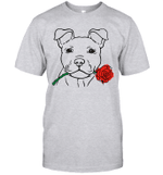 Puppy Love Cute Rescue Puppy Valentine's Day Girlfriend Gift Shirt