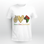Peace Love Juneteenth Shirt Black Pride Freedom Independence Day Gifts