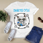 Grumpy Cat Diabetes Cycle Awareness Shirt, Diabetes Cycle Awareness Cat Shirt