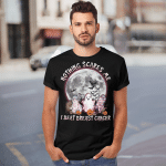 Nice Ghosts Nothing Scares Me I Beat Breast Cancer Halloween Funny Shirt