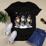 Snowman's Faith hope love Christmas Shirt
