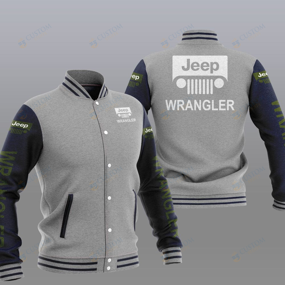 Jeep Wrangler Car Brand Baseball Jacket2