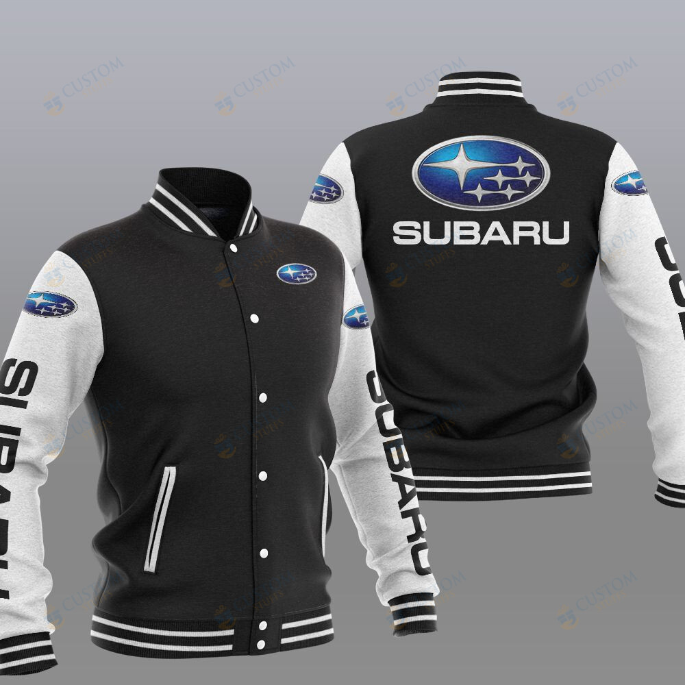 Subaru Car Brand Baseball Jacket1