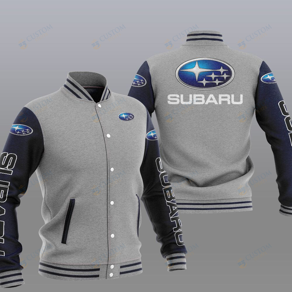 Subaru Car Brand Baseball Jacket2