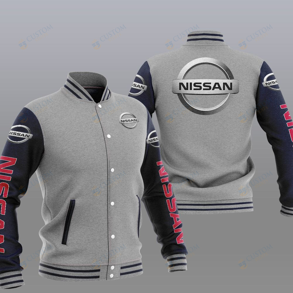 Nissan Car Brand Baseball Jacket2