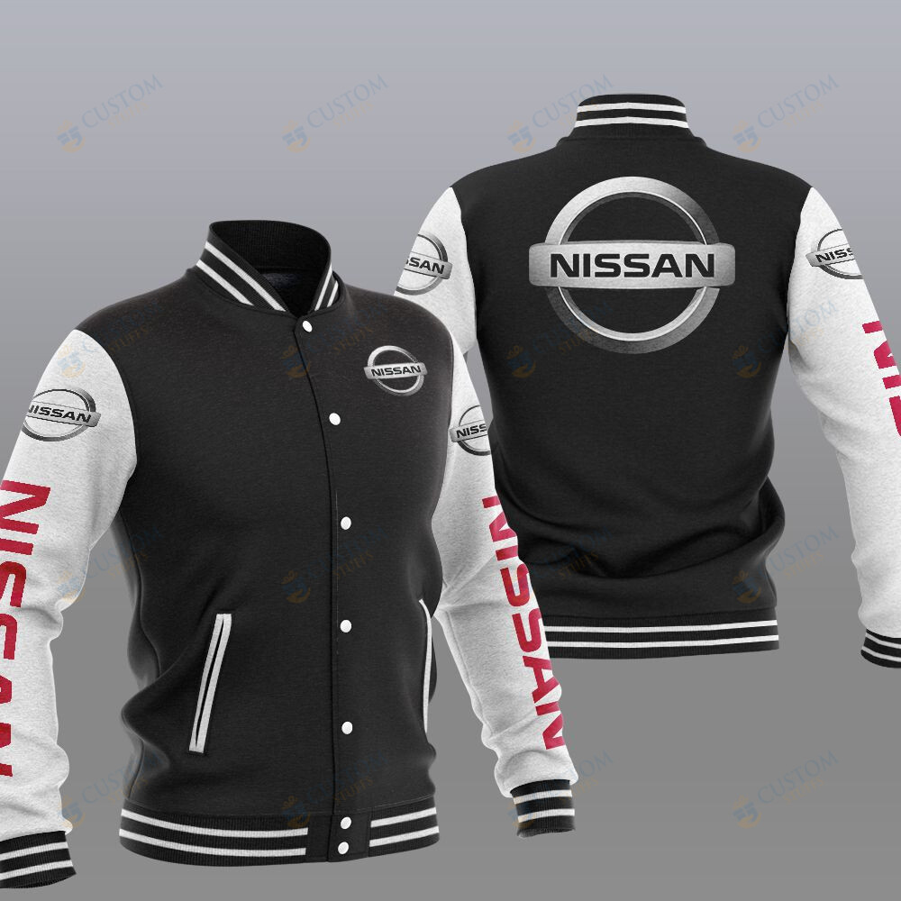 Nissan Car Brand Baseball Jacket1