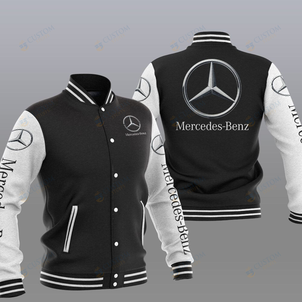 Mercedes Benz Car Brand Baseball Jacket1