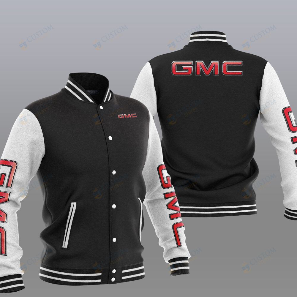 GMC Car Brand Baseball Jacket1