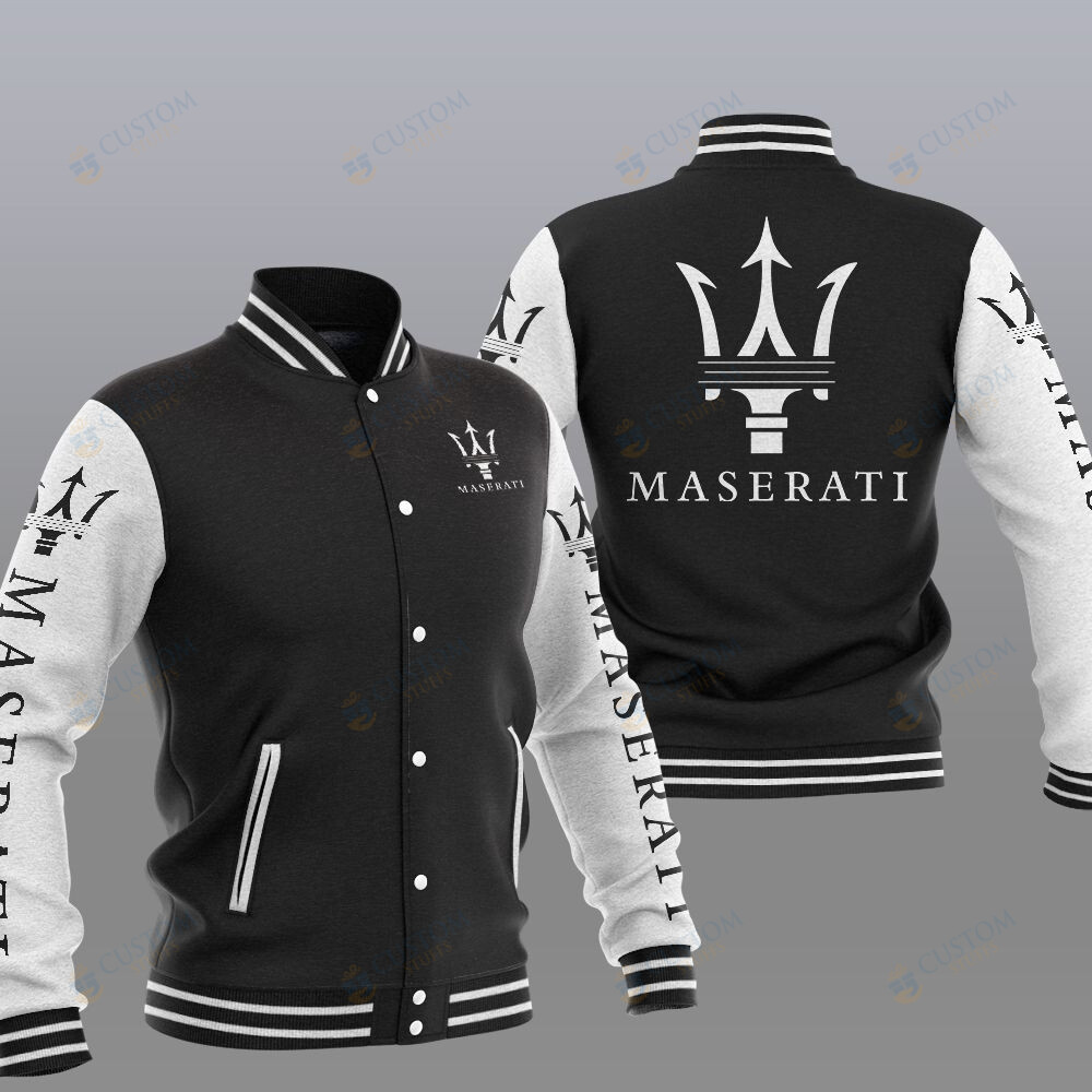Maserati Car Brand Baseball Jacket1