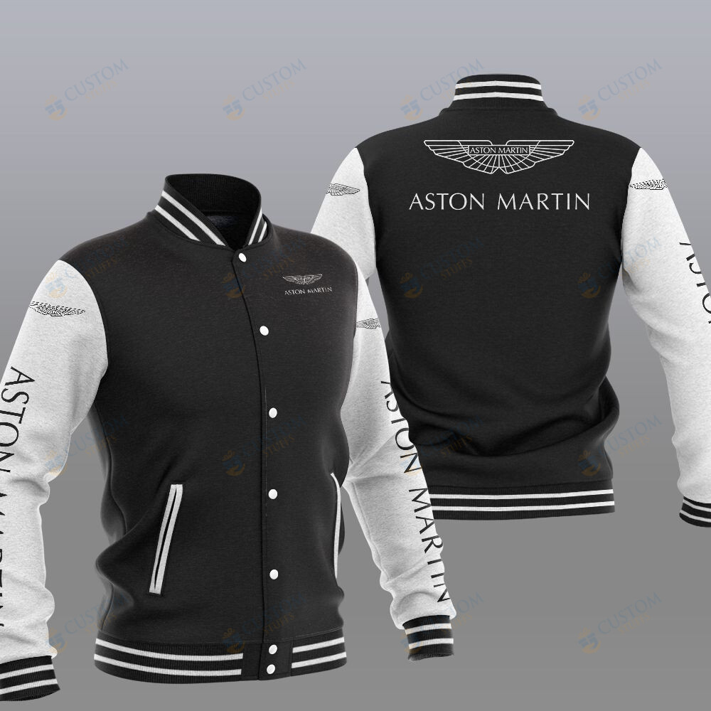Aston Martin Car Brand Baseball Jacket1