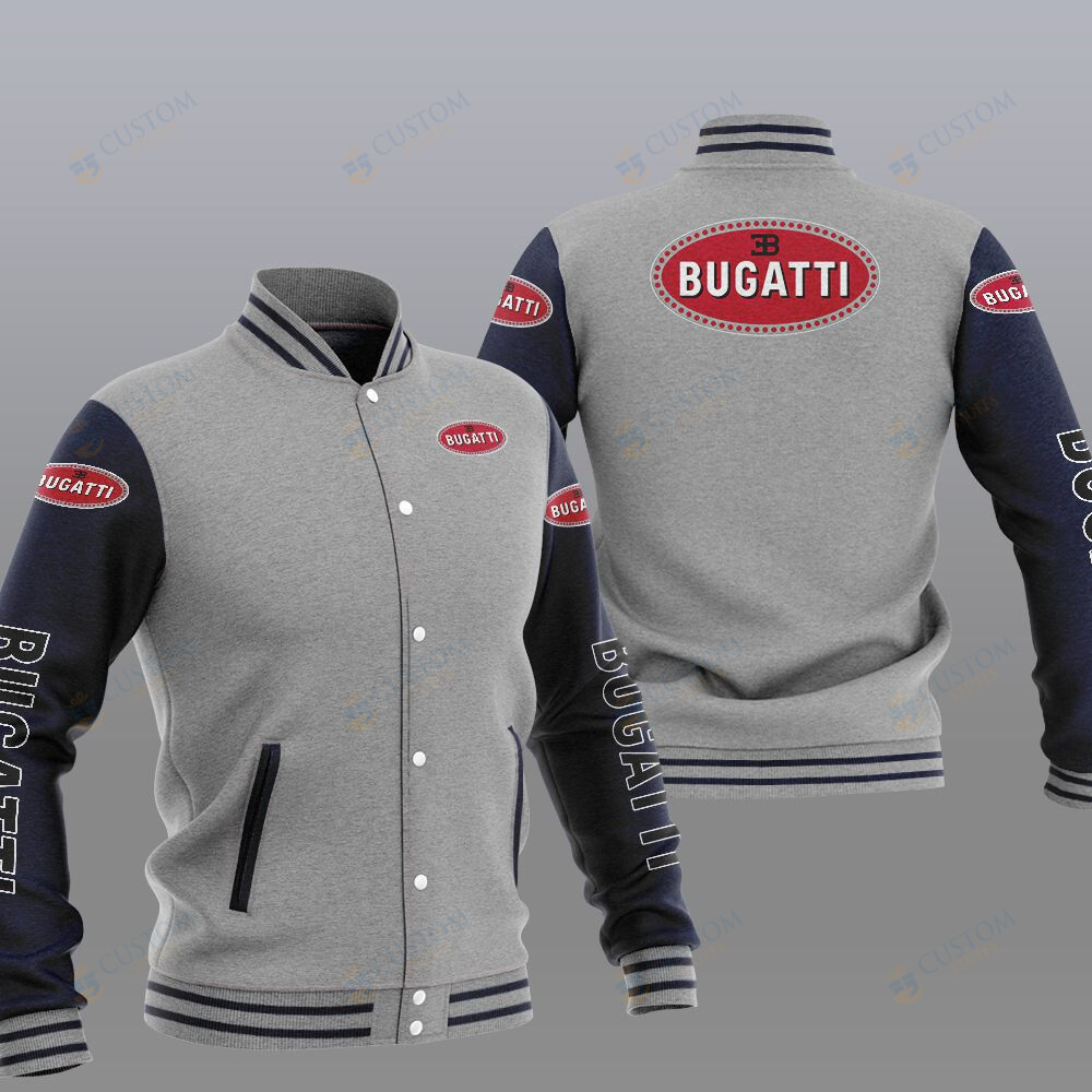Bugatti Car Brand Baseball Jacket2