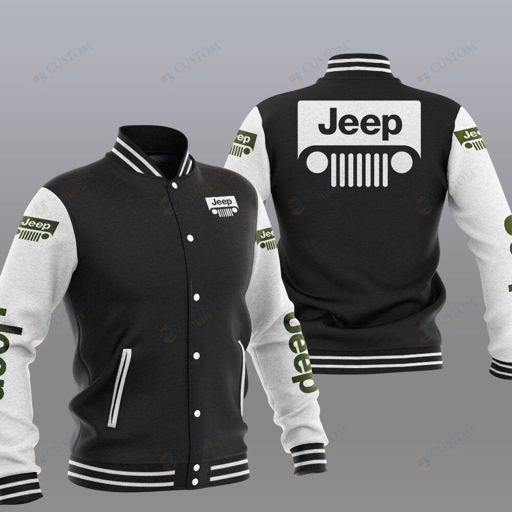 Jeep Car Brand Baseball Jacket1