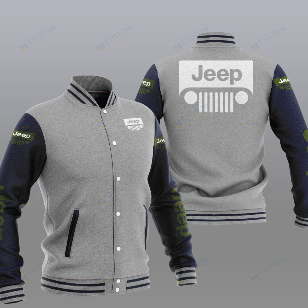 Jeep Car Brand Baseball Jacket2