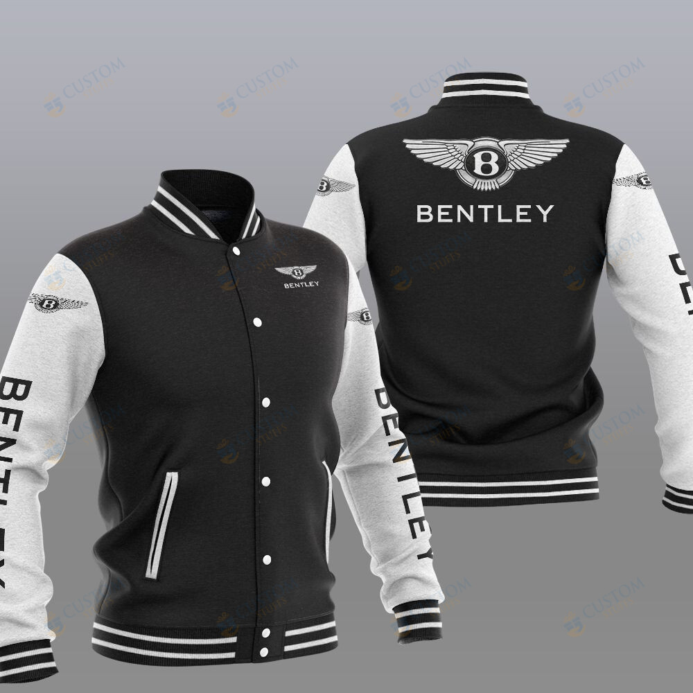 Bentley Car Brand Baseball Jacket1