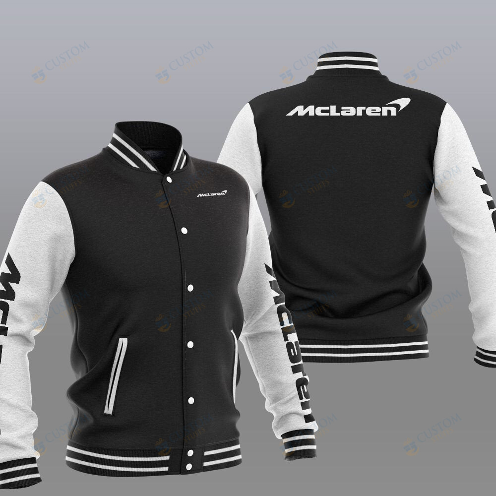 Mclaren Car Brand Baseball Jacket1