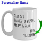 Personalized Dad Coffee Mug - Father's Day Gift