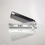 Personalised Man Comb. Gift for men. Folding Comb and bottle opener. Pocket Comb.