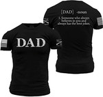 Grunt Style Dad Defined Men's T-Shirt - 2 sided shirt