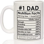 Dad Birthday Gifts from Daughter Son Happy Fathers Day Present Gifts for Dad Coffee Mug Funny - Mug