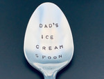 Dad's Ice Cream Spoon - Father's Day Gift -Christmas Gift-Gift for Best Friend, Gift for Boyfriend, Gift for Grandpa, Ice cream spoon