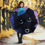 Cute Black Cat Umbrella