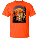 Funny Pit Bull Witch Dog Gift T-Shirt HT209-99Paws-com