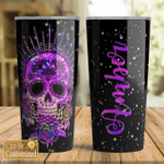 Crystall Skull Personalized Tumbler