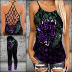 Witchy Criss-cross Tanktop and Legging set