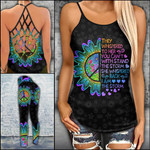 I Am The Storm Criss-cross Tanktop and Legging set (buy both for 10% discount)