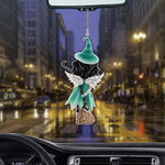 Witch Black Hair Car Ornament (buy more for discount)