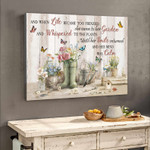 Whispered To Plant Gardening Canvas & Poster