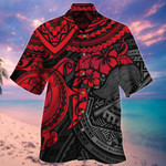 Red Turtle Samoa Hawaii Shirt - TG0721TA