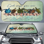 Turtles You Are Car Sunshade - TG0721DT