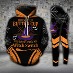 Witch Buttercup Orange Purple Legging and Hoodie Set - TG0721DT