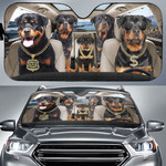 Rottweiler Family Car Sunshade - TG0821HN