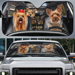 Yorkshire Terrier Family Car Sunshade - TG0821QA