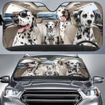 Dalmatian Family Car Sunshade - TG0821HN
