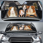 Guinea Pig Family 2 Car Sunshade - LT0821QA