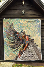 Gravity Defying Mexican Warrior Quilt - PD0921HN