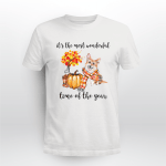 Corgi Dog It's The Most Wonderful Time Autumn Tshirt & Sweatshirt - TG1021DT