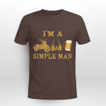Simple man Motor beer T-shirt - TT1121OS
