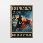 Moutain bike don't fear death Poster - TT1121QA