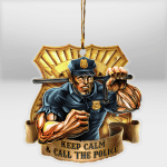 Police Officer Ornament - AD1121HN