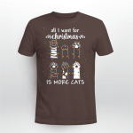 All I want for christmas is more catsT-shirt - TT1121QA
