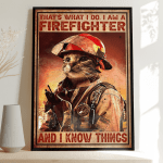 I am a firefighter Poster - TT1121DT