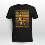 Firefighter Dad and Son T Shirt - AD1121OS