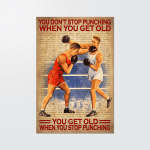 Don't stop Boxing Poster - TT1121HN