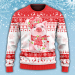 Pig Winter Christmas Wool Sweater - TG1121HN